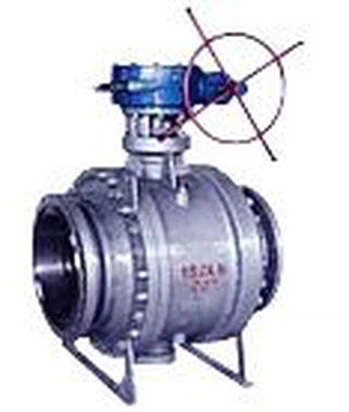 वर्म व्हील फिक्स्ड बॉल वाल्व